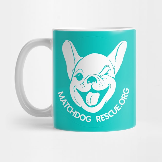 Matchdog Rescue logo teal by matchdogrescue